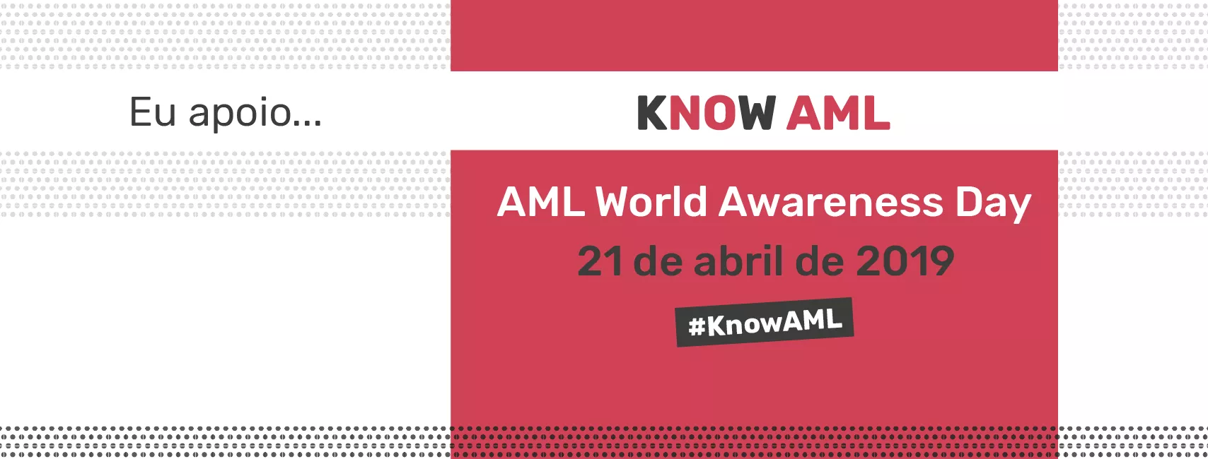 Campanha internacional #KnowAML apoia famílias afetadas por este cancro raro e agressivo